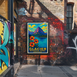 Glacier National Park Poster