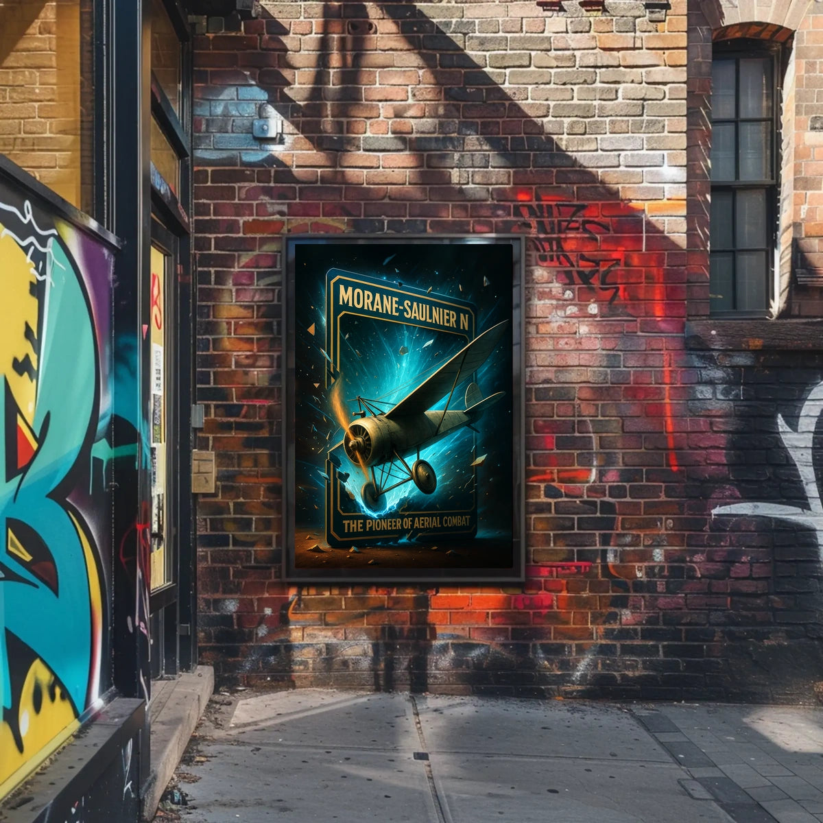 Morane-Saulnier N The Pioneer of Aerial Combat Poster