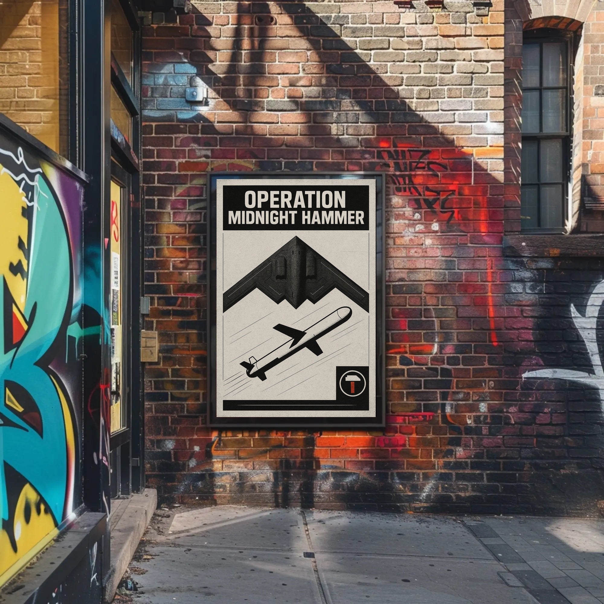 Operation Midnight Hammer Wall Art Print PosterGoat