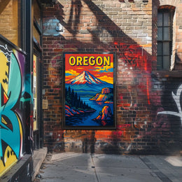Oregon Adventure Poster