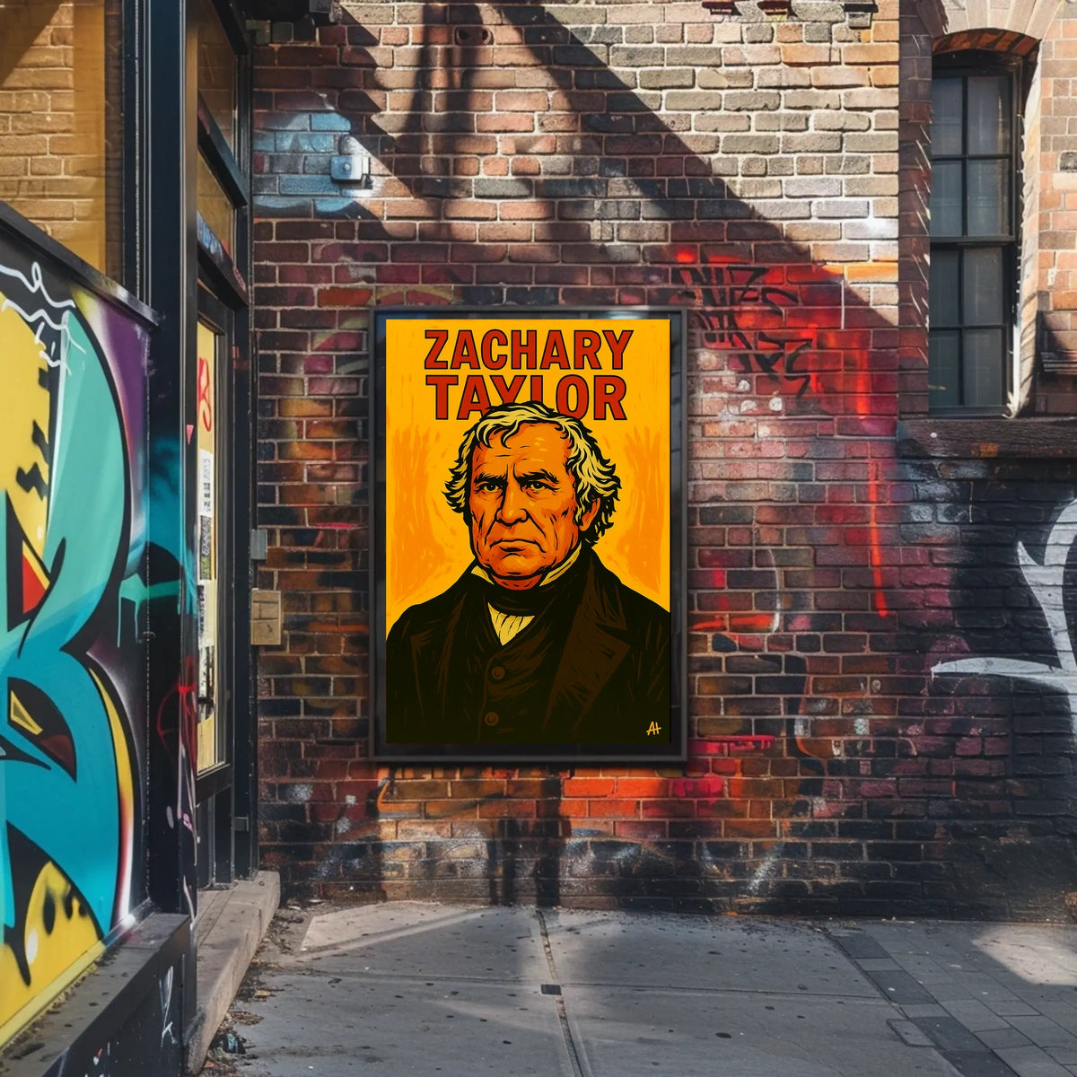 Zachary Taylor Scenic Heritage Poster