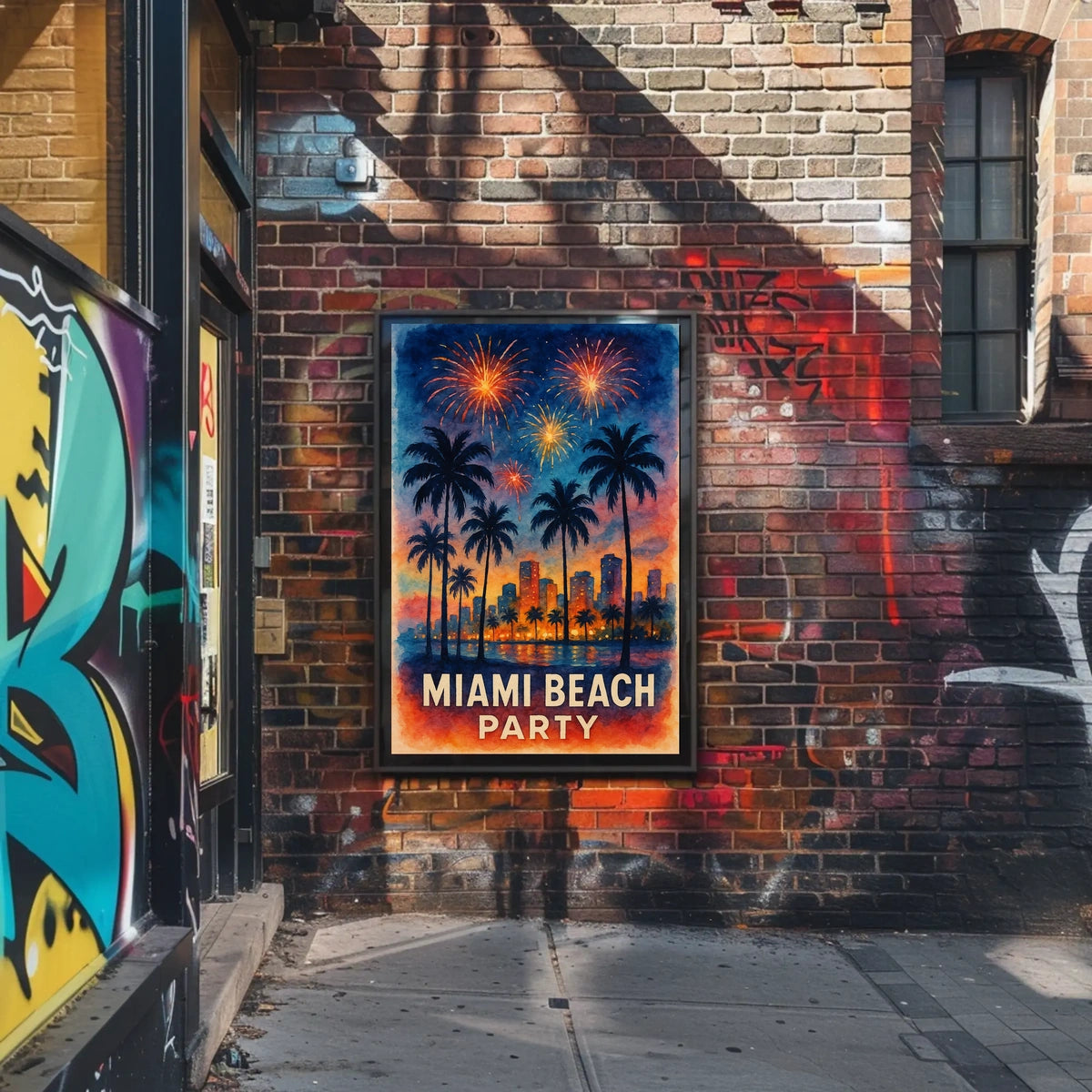 Miami Beach Celebration Poster