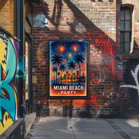 Miami Beach Celebration Poster