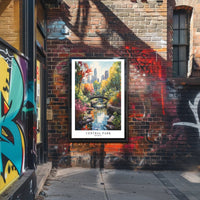Central Park in Autumn, New York Cityscape Urban or Cityscape Poster PosterGoat