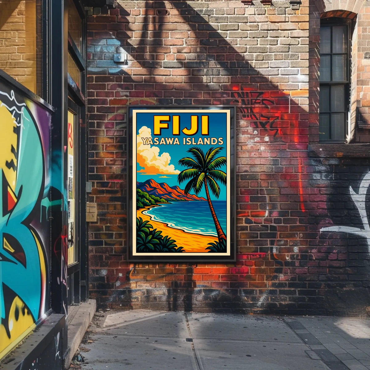 Fiji Yasawa Islands Poster