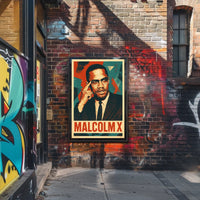 Malcolm X Poster