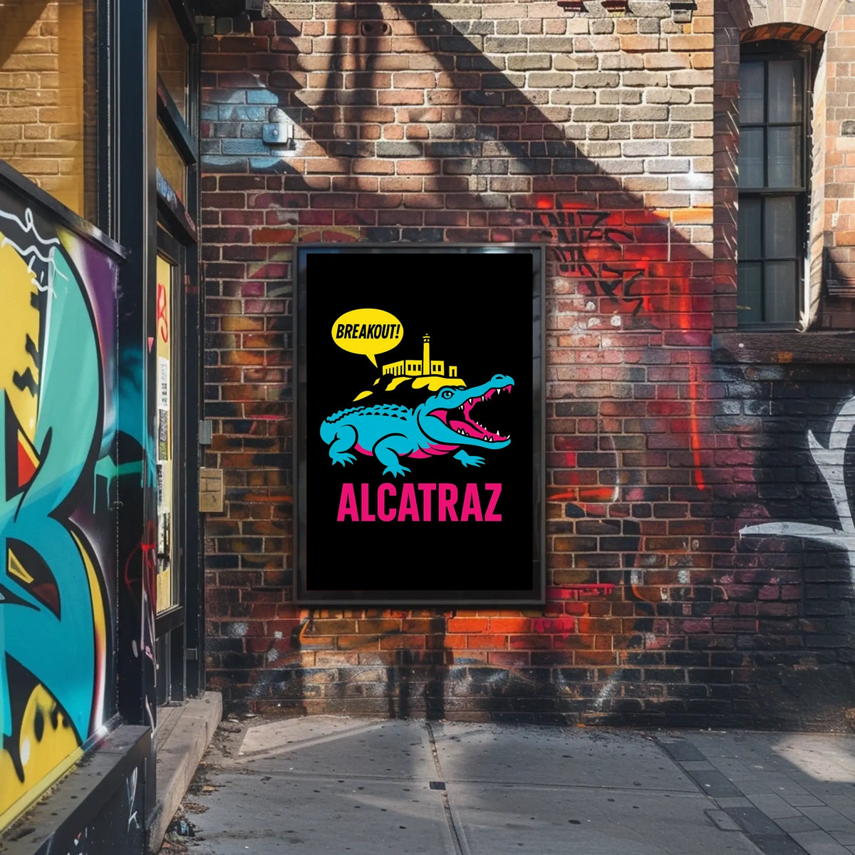 Breakout from Alcatraz Poster