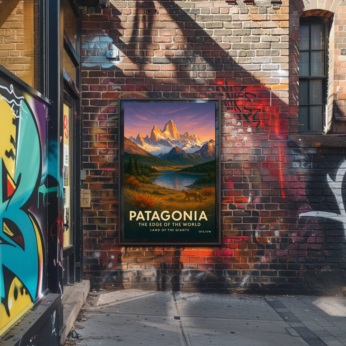 Patagonia The Edge of the World Poster
