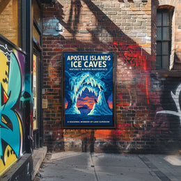 Apostle Islands Ice Caves Poster