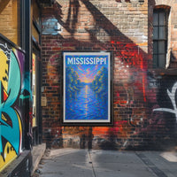 Mississippi River Serenity Poster