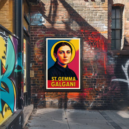 St. Gemma Galgani Poster