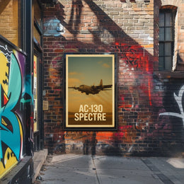 Ac-130 Spectre Poster