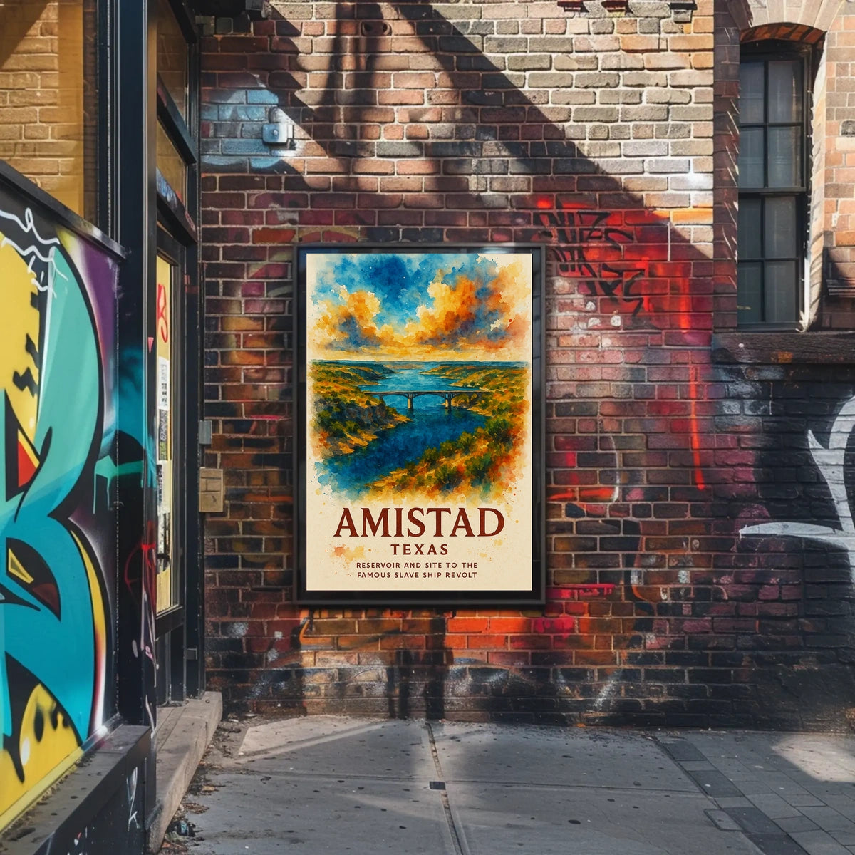 Amistad Reservoir Texas Poster