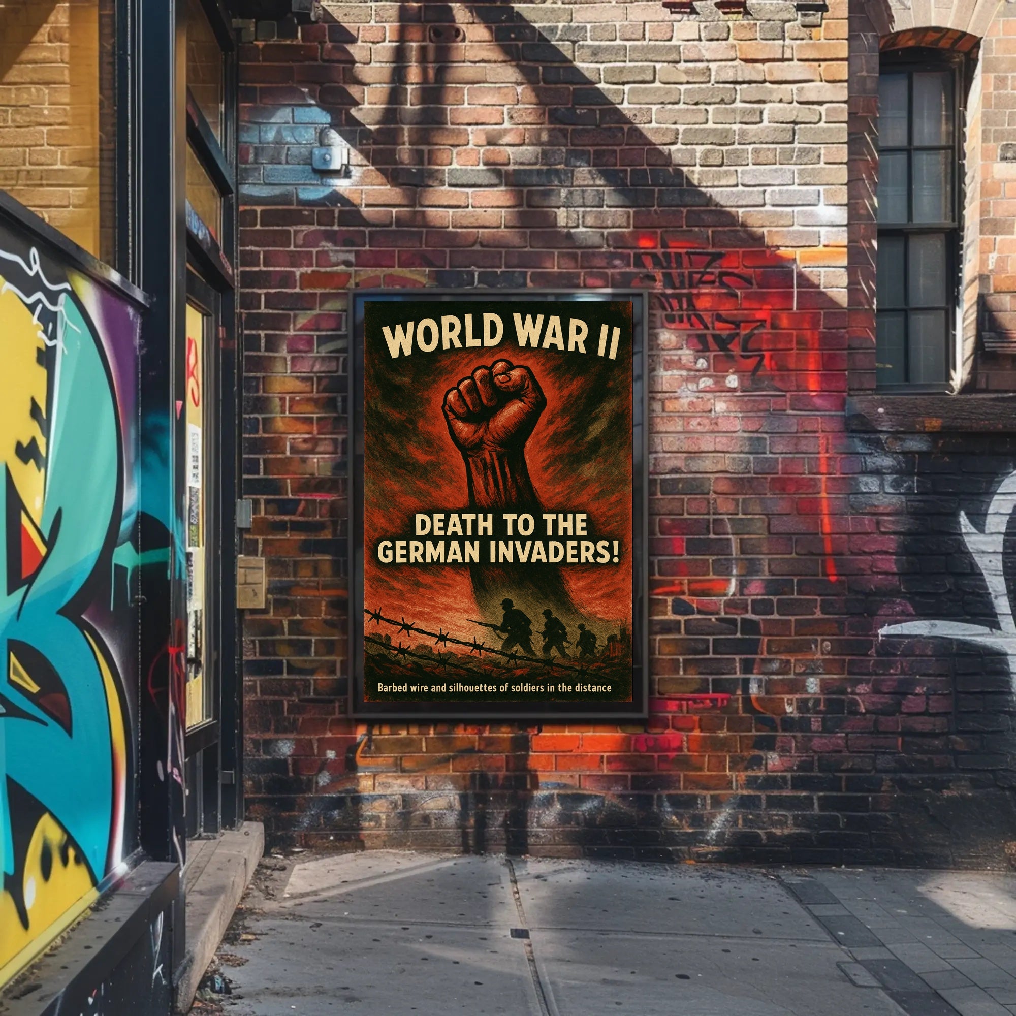 World War II Propaganda Poster