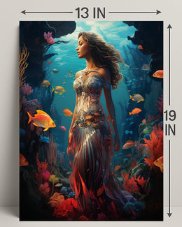 Enchanted Underwater Realm Poster