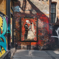 Day of the Dead Wedding Cultural Heritage Poster