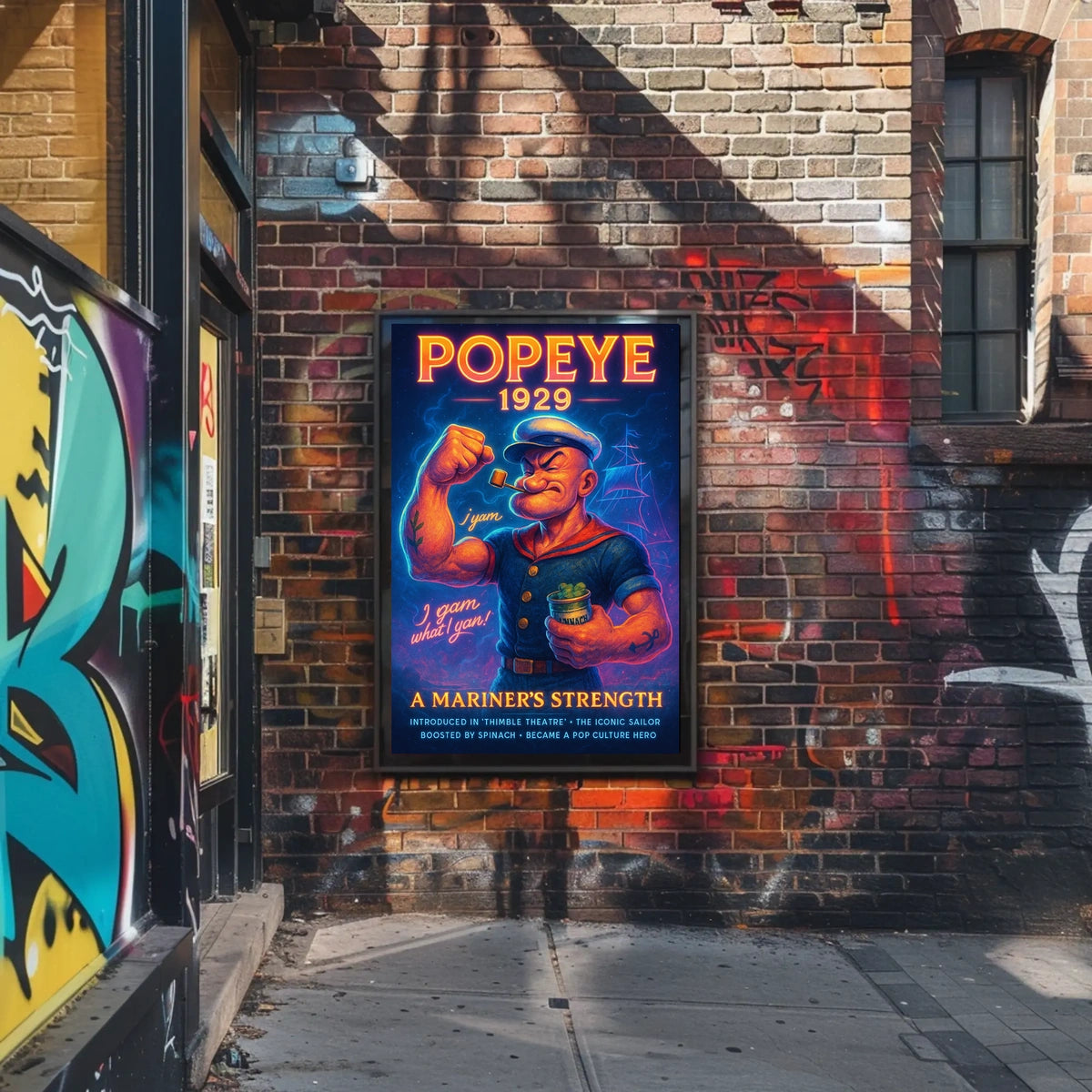 Popeye 1929 Art Poster POP-70