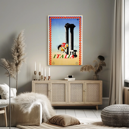 Italia Travel Poster