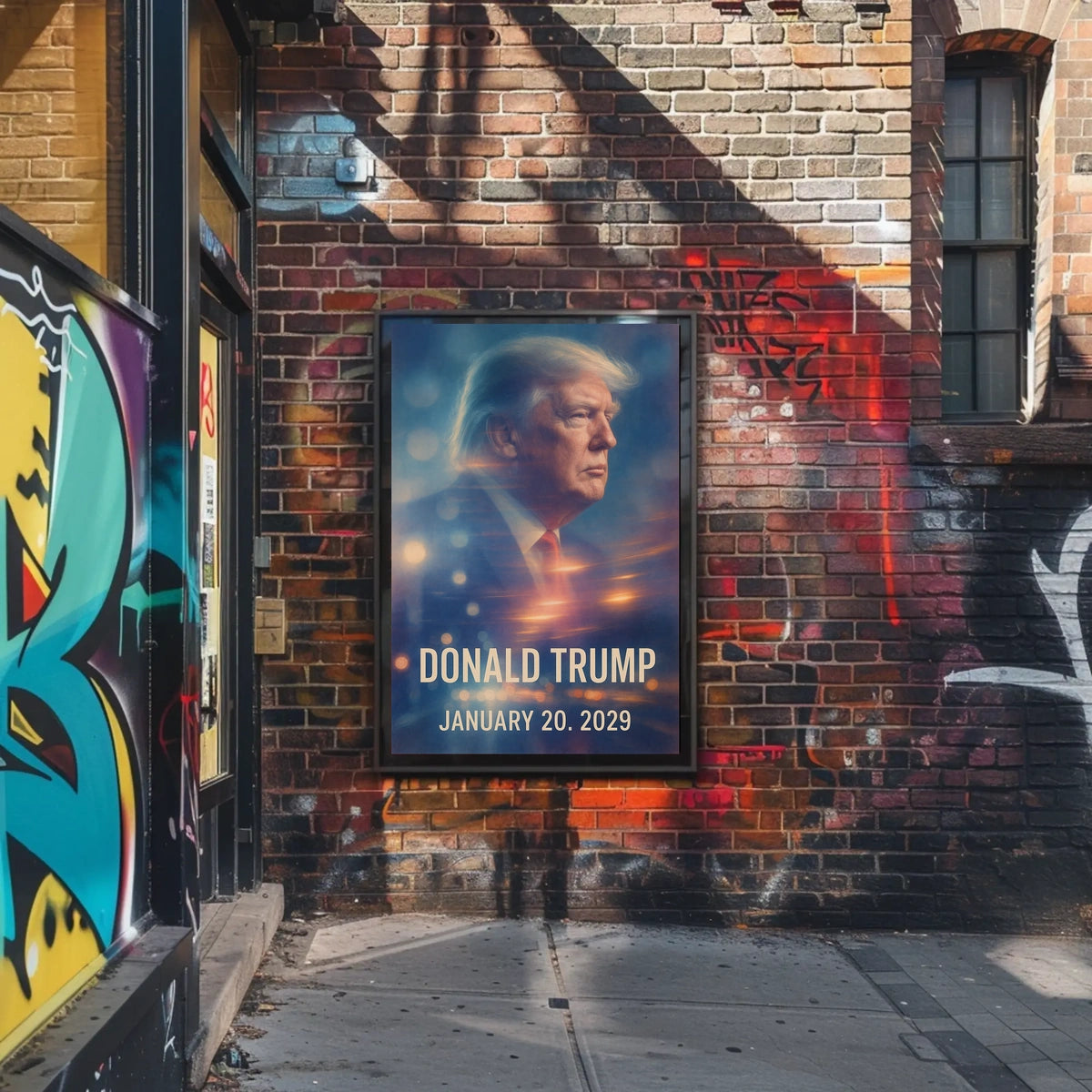 Donald Trump The Reflection of a New Era Poster
