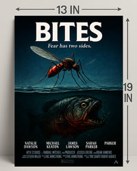 Bites Fear Has Two Sides Poster PosterGoat