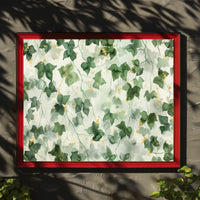 Lush Greenery and Gold Accents Poster