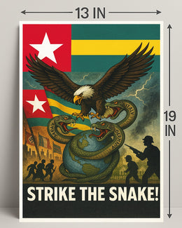 Strike the Snake! Poster PosterGoat