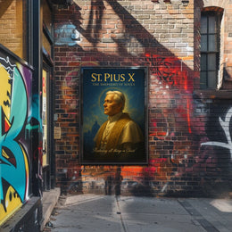 St. Pius X The Shepherd of Souls Poster