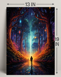 Enchanted Forest Pathway Poster