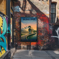 Bilbao Guggenheim Museum Poster: Cultural or Heritage Poster