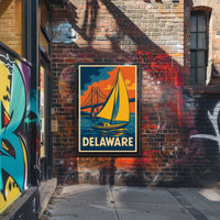 Delaware Travel Poster