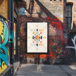 Abstract Symmetry Poster Modern Art Print