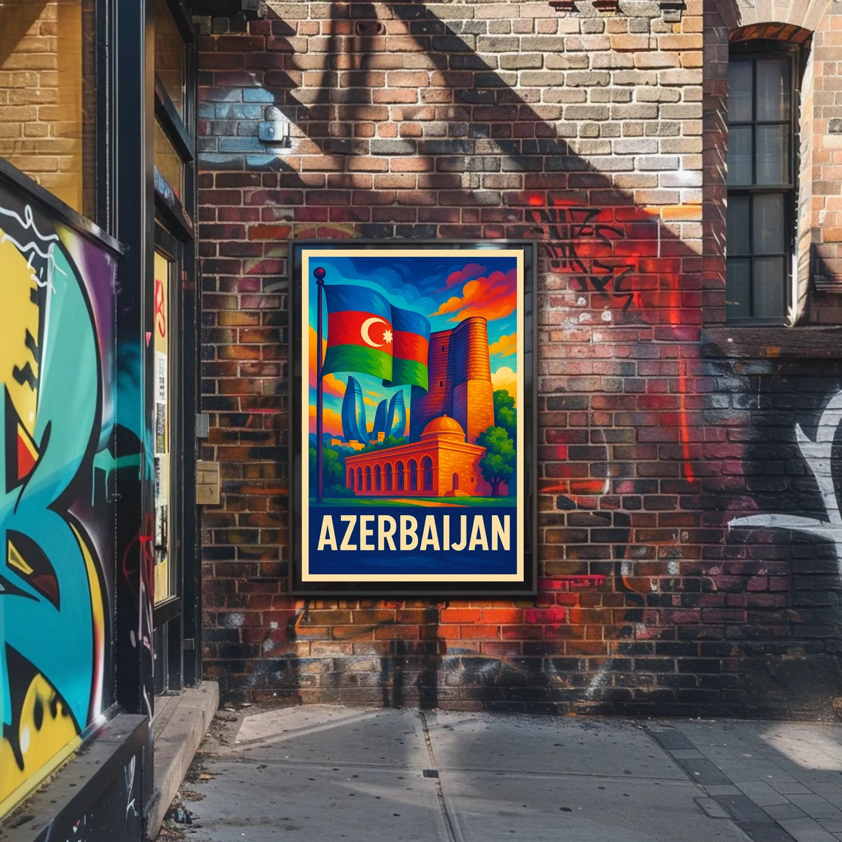Azerbaijan A Vibrant Heritage Poster