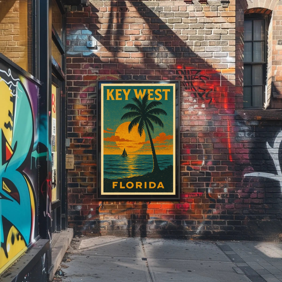 Key West Sunset Poster