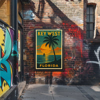 Key West Sunset Poster