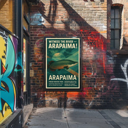 Witness The River Arapaima Poster