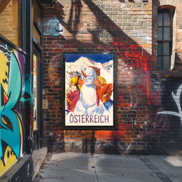 Winter Fun In Österreich Poster