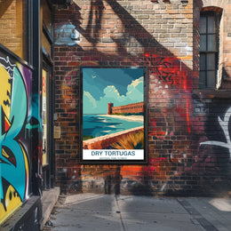Dry Tortugas Historic Fort National Park Poster