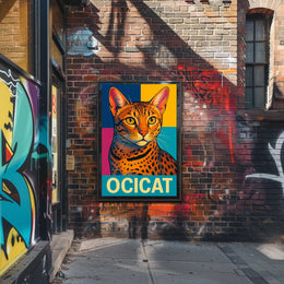 Ocicat Portrait Poster