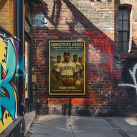 Homestead Grays Champions of the Negro Leagues Poster