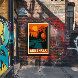 Arkansas Wilderness Poster