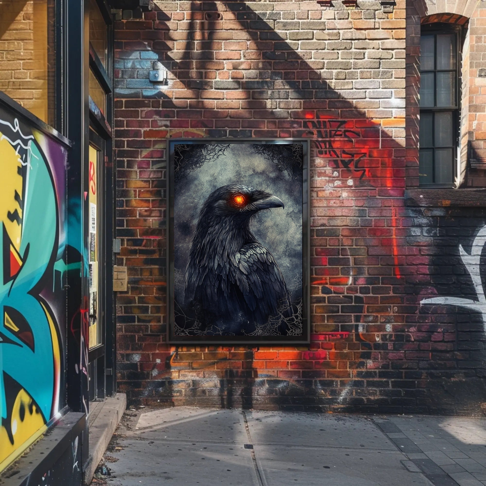 The Enigmatic Raven Poster