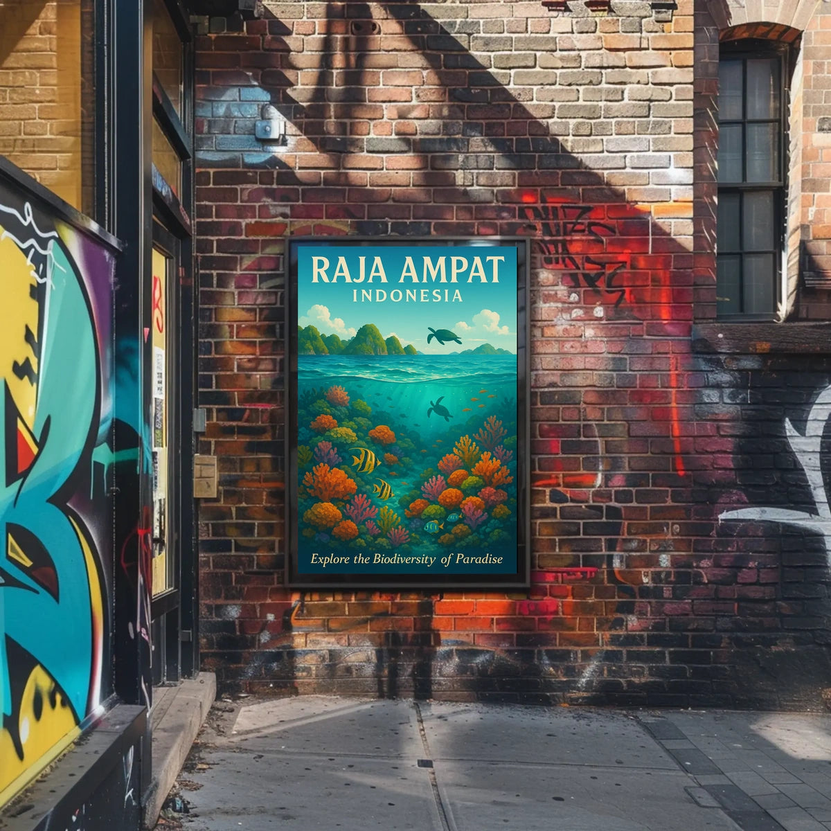 Raja Ampat Explore the Biodiversity of Paradise Poster