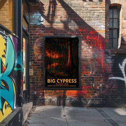 Big Cypress Florida Swamp Preserve Poster