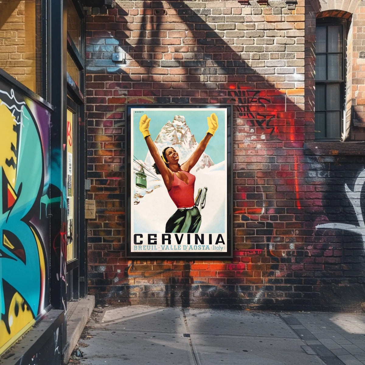 Cervinia Adventure Poster