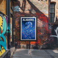Alabama Waves Poster