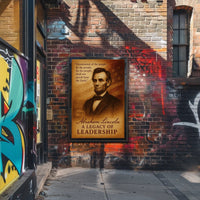 Abraham Lincoln A Legacy of Leadership Poster