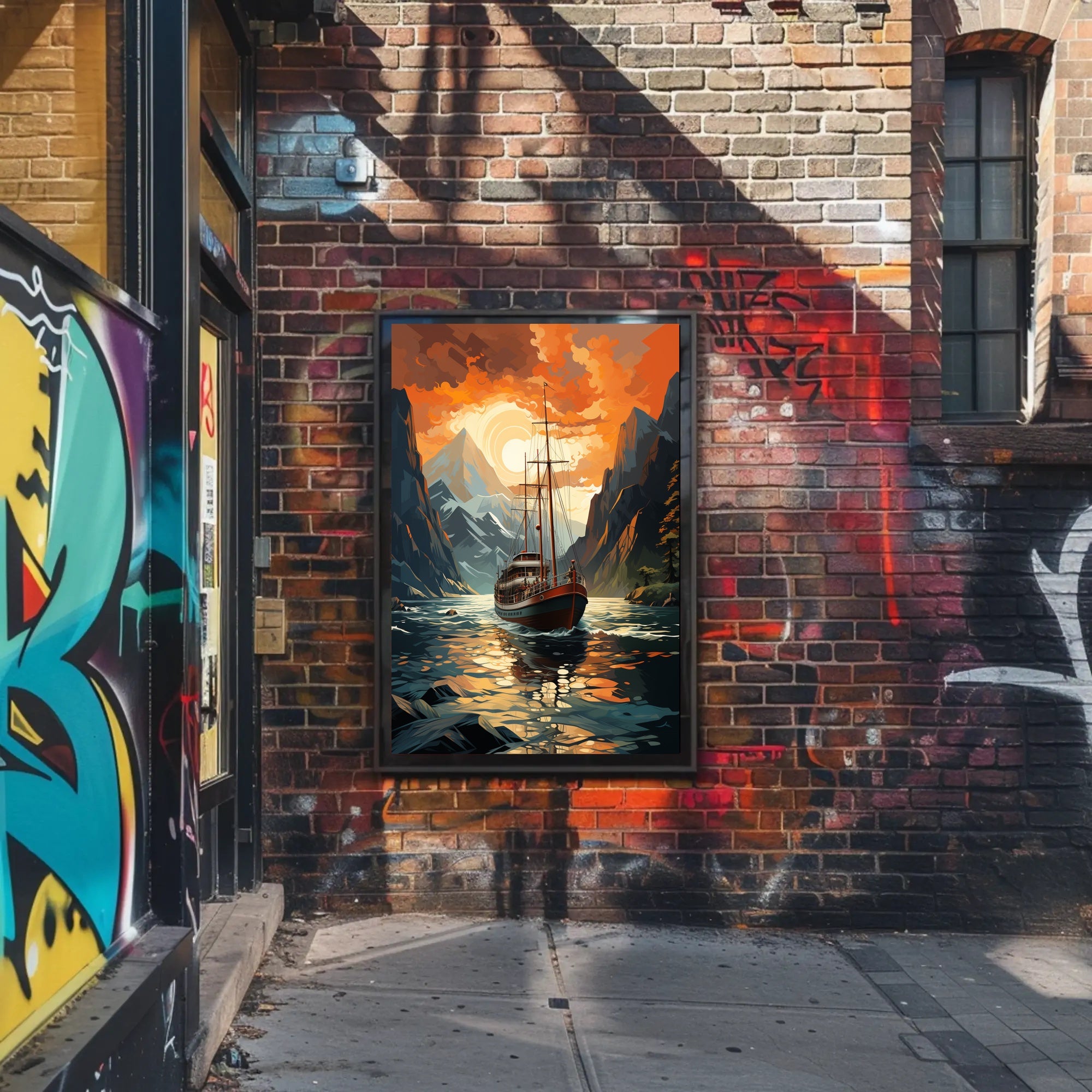 Journey Through Majestic Waters Poster PosterGoat