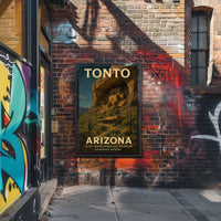 Tonto Cliff Dwellings And Museum Poster