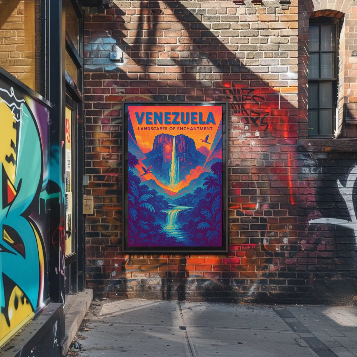 Venezuela Landscapes Of Enchantment Poster