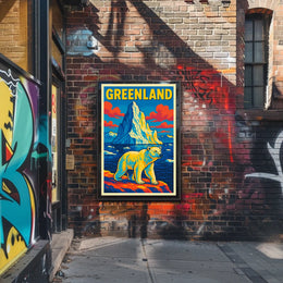 Greenland Adventure Poster